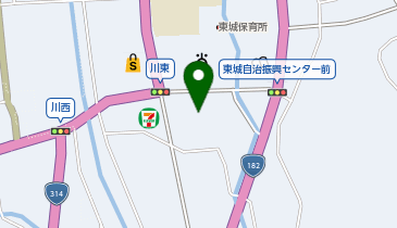 ウォンツ 東城店の地図画像