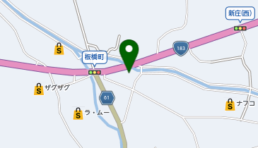 ウォンツ 庄原板橋店の地図画像