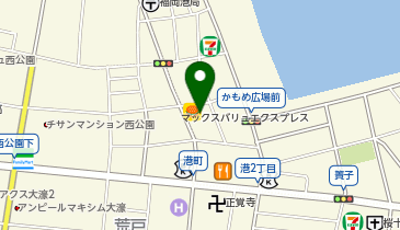 ツルハドラッグ 港店の地図画像