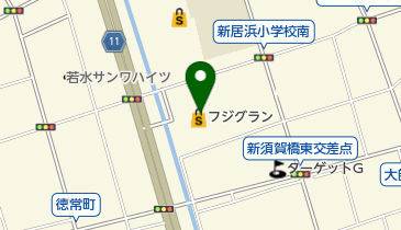 くすりのレデイ 新居浜店の地図画像