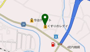 くすりのレデイ 宇和インター店の地図画像
