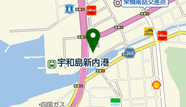 くすりのレデイ 宇和島中央店の地図画像