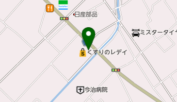 くすりのレデイ 喜田村店の地図画像