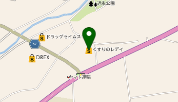 くすりのレデイ 鬼北店の地図画像