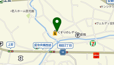 くすりのレデイ 上安店の地図画像