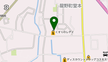 くすりのレデイ 堂本店の地図画像