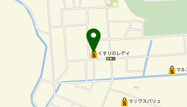 くすりのレデイ 城北新町店の地図画像