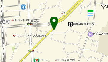 くすりのレデイ 鹿田本町店の地図画像