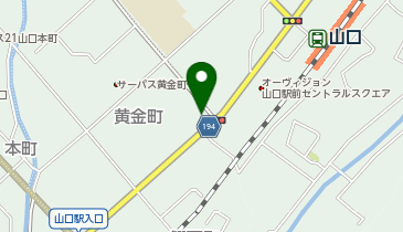 ウォンツ 山口黄金店の地図画像