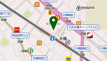 ツルハドラッグ 大橋駅前店の地図画像
