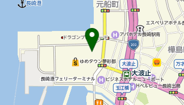 ツルハドラッグ 大波止店の地図画像