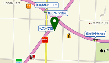 ドラッグイレブン 鹿屋バイパス店の地図画像