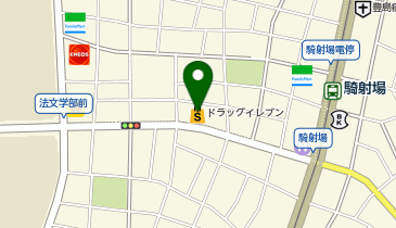 ドラッグイレブン 騎射場店の地図画像