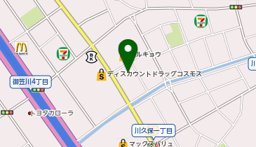 ドラッグイレブン 大野城川久保店の地図画像