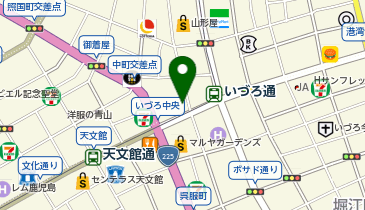 ドラッグイレブン いづろ店の地図画像