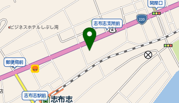 ドラッグイレブン 志布志店の地図画像