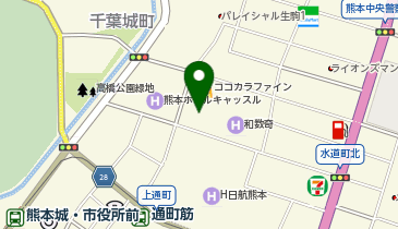 ドラッグイレブン 上通り店の地図画像