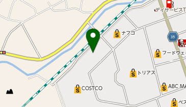 ドラッグイレブン トリアス久山店の地図画像