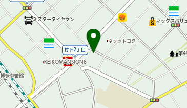 ドラッグイレブン 竹下店の地図画像