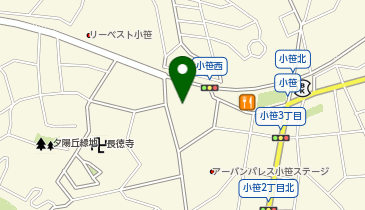 ドラッグイレブン 小笹店の地図画像