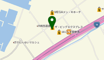 ドラッグイレブン はにんす宜野湾店の地図画像