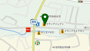 ドラッグイレブン 経塚店の地図画像