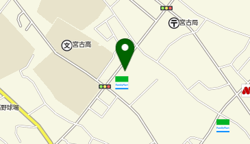 ドラッグイレブン 宮古高校前店の地図画像