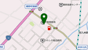 ドラッグイレブン 築城店の地図画像