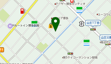 ドラッグイレブン 博多駅南店の地図画像