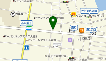 ドラッグイレブン 荒戸店の地図画像