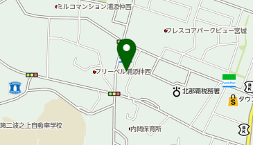 ドラッグイレブン 浦添宮城店の地図画像