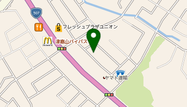 ドラッグイレブン 津嘉山店の地図画像