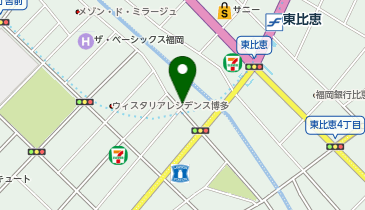 ドラッグイレブン 博多駅東店の地図画像