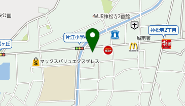 ドラッグイレブン片江店の地図画像