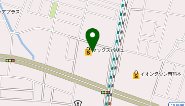 ドラッグイレブンイオンタウン西熊本店の地図画像