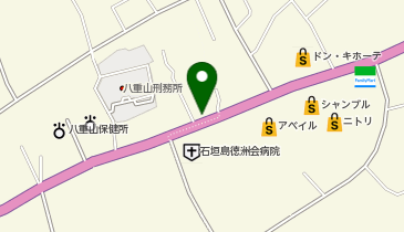 ドラッグイレブン石垣真栄里店の地図画像