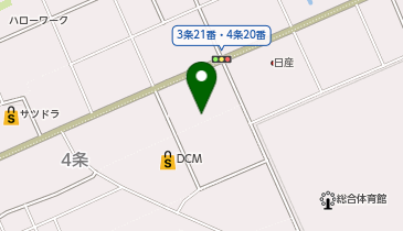 ツルハドラッグ 深川店の地図画像