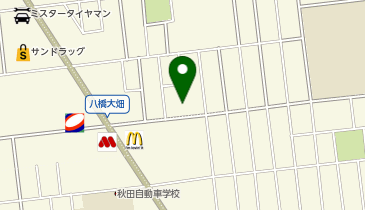 ツルハドラッグ 秋田泉北店の地図画像