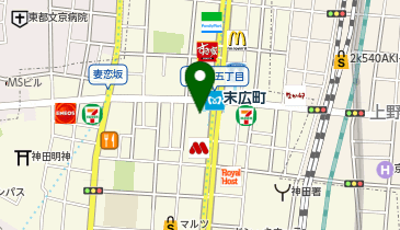 ツルハドラッグ 末広町駅前店の地図画像