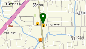 ツルハドラッグ 京都桂店の地図画像