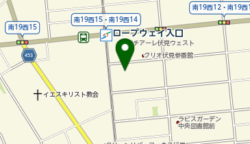 ツルハドラッグ 南20条店の地図画像