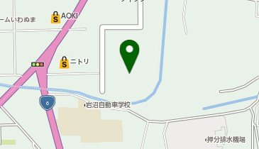 ツルハドラッグ 岩沼南店の地図画像