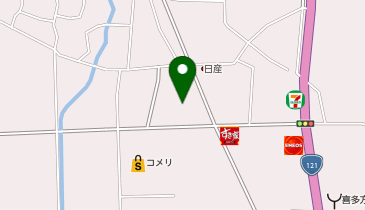 ツルハドラッグ 喜多方南店の地図画像