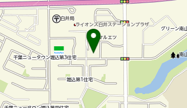 くすりの福太郎白井駅前店の地図画像