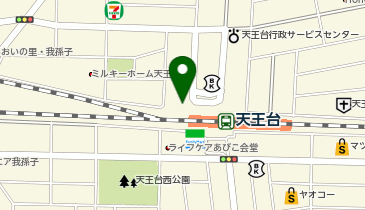 くすりの福太郎天王台北口店の地図画像