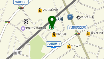 くすりの福太郎八潮駅前店の地図画像