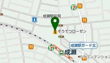 文教堂 成瀬店の地図画像