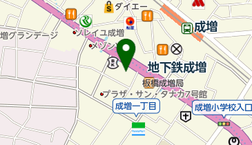 文教堂 成増店の地図画像