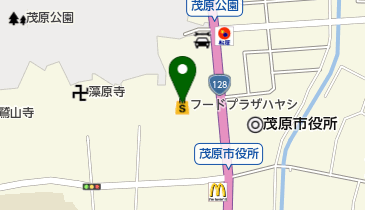 文教堂 茂原店の地図画像
