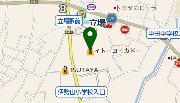 文教堂 立場店の地図画像